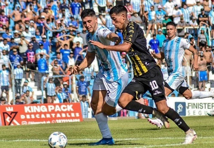 Empate en cero entre Gimnasia y Almirante. (Foto: Prensa Almirante Brown).