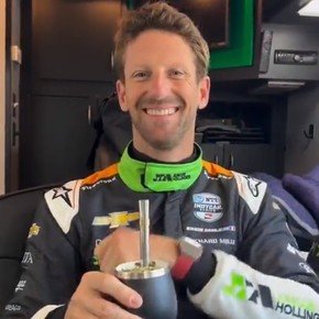 Video: con Grosjean, ex Fórmula 1 tomando mate, hay novedades en el equipo de Canapino