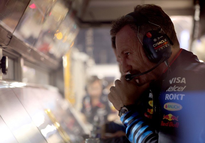 Horner sigue trabajando en Red Bull. (EFE)