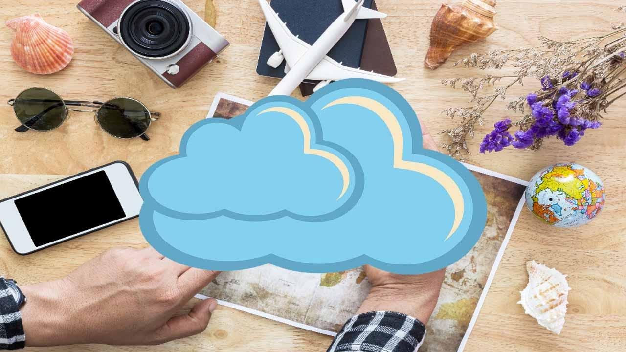 Uso de la nube para viajar