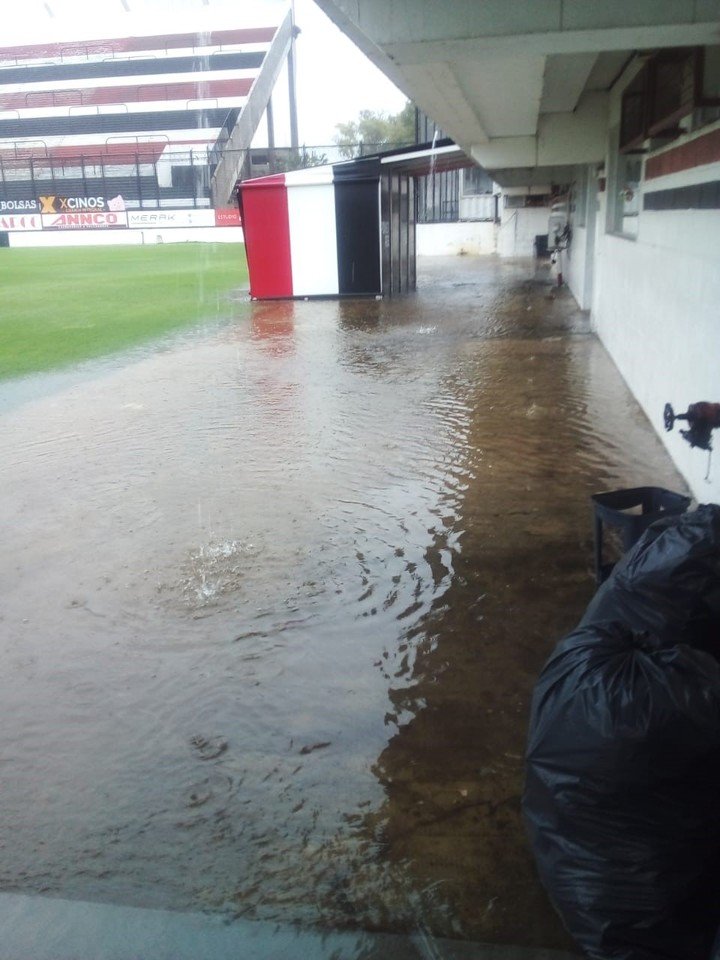 Así está la cancha de Chaca. (Foto: @lemme_martin)