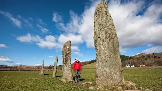 Monolitos en Kilmartin Glen