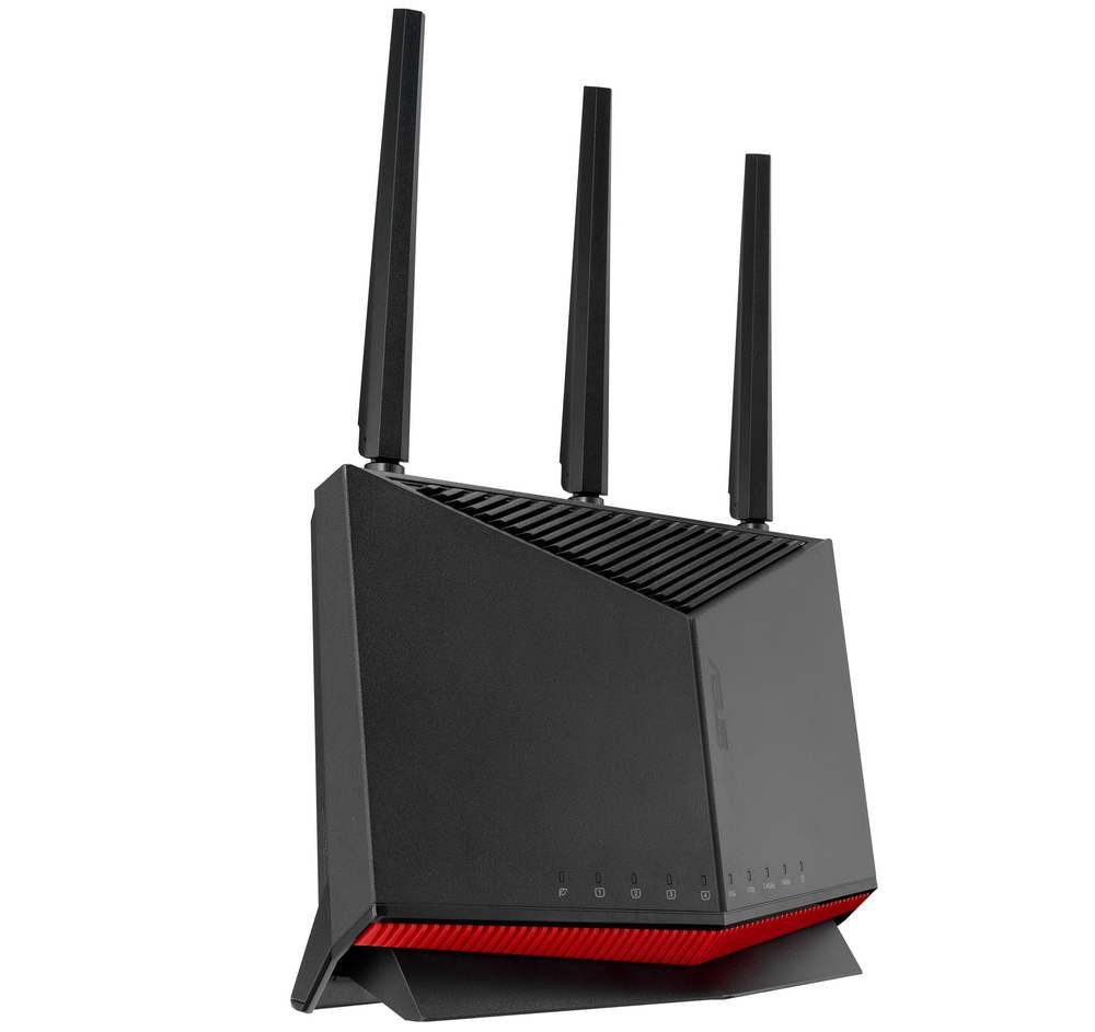 Lateral izquierdo del router ASUS RT-BE86U