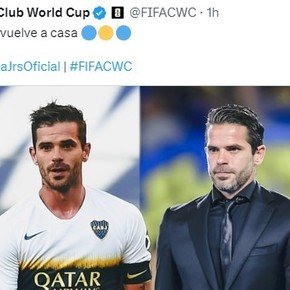 El saludo del Mundial de Clubes a Gago