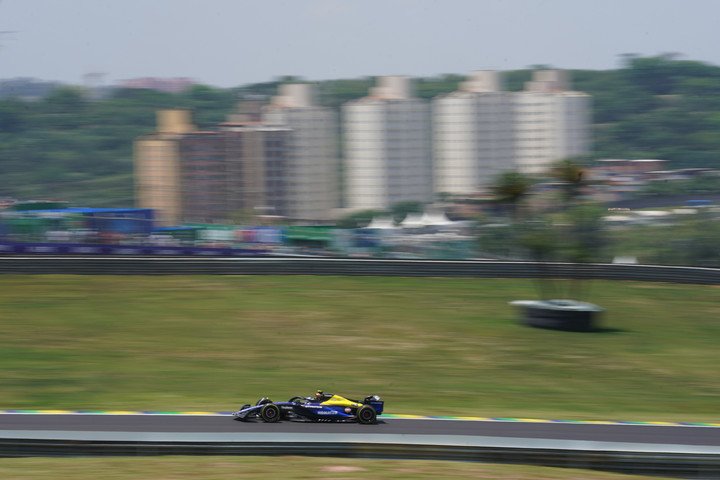 Franco Colapinto viene impresionando en la F1. Foto Juano Tesone / Enviado especial 