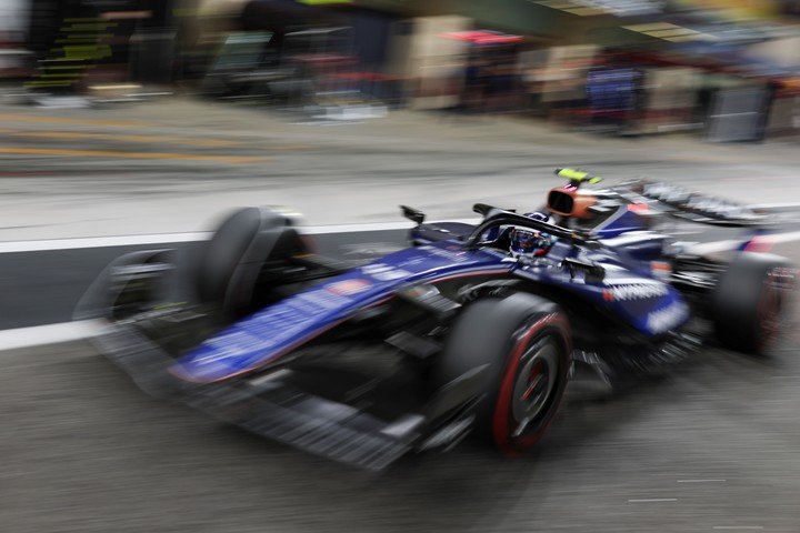 Colapinto volverá a la pista este domingo. (AP Photo/Hamad I Mohammed, Pool)
