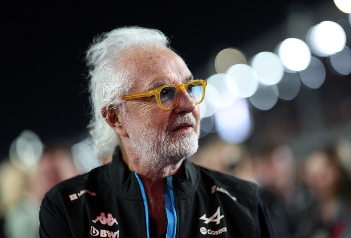 Flavio Briatore, asesor deportivo de Alpine. (REUTERS/Hamad I Mohammed)