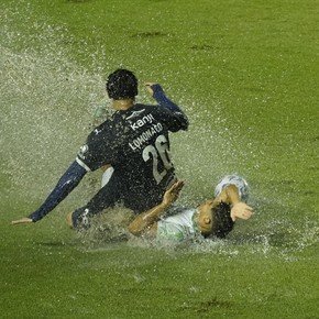 Se suspendió Banfield-Independiente por la tormenta