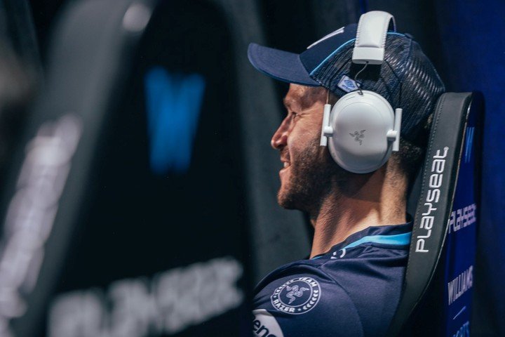 Canapino corrió profesionalmente para el equipo de eSports de Williams. (@WilliamsEsports)