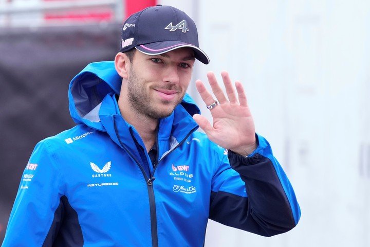 A Pierre Gasly tampoco le alcanzó. (AP Photo/Hiro Komae)