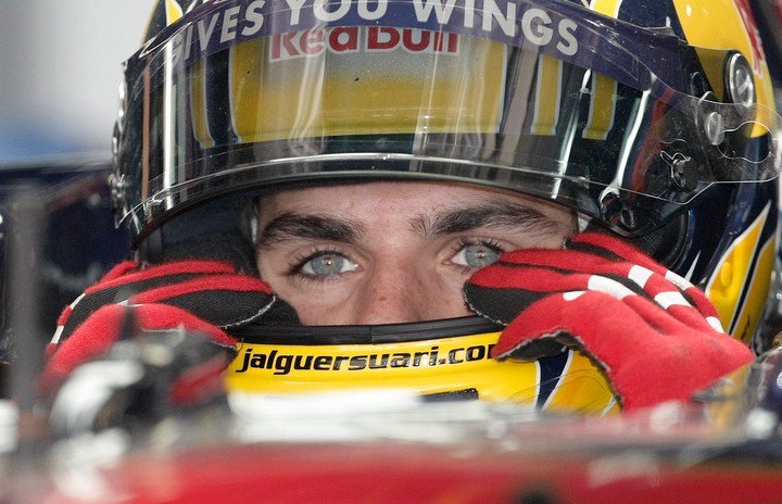 Alguersuari en Toro Rosso. 