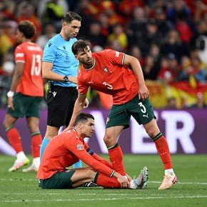 España y Portugal: alargue y Cristiano lesionado