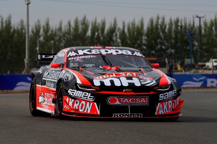 Canapino puso al Camaro en lo más alto en la tercera batería.