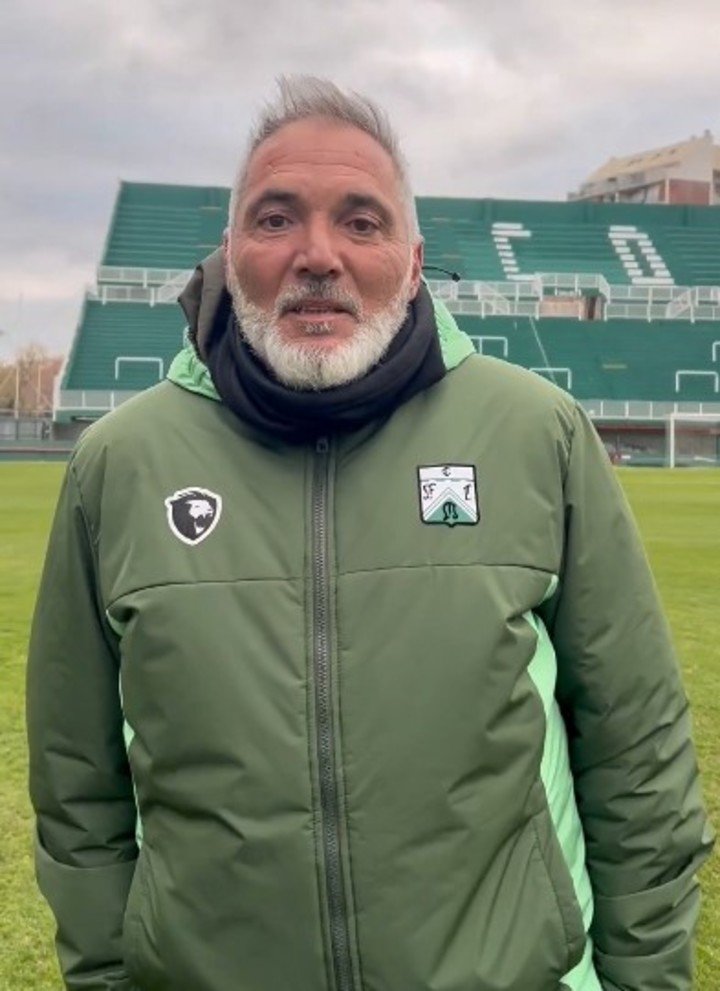 Rondina, actual técnico de Ferro. (Foto: Prensa Ferro)