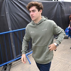 La preocupación de Colapinto tras sus primeras prácticas en Silverstone: "El viento nos afecta mucho"
