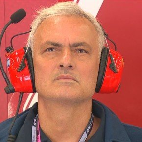 Mourinho dijo presente en la Fórmula 1: qué piloto le gusta y su visita al box de Ferrari