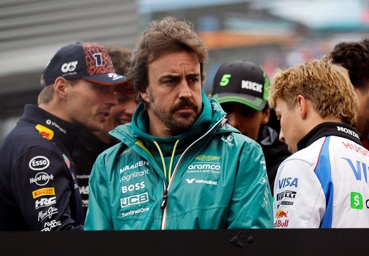 Fernando Alonso estuvo de acuerdo con el retraso de la carrera.