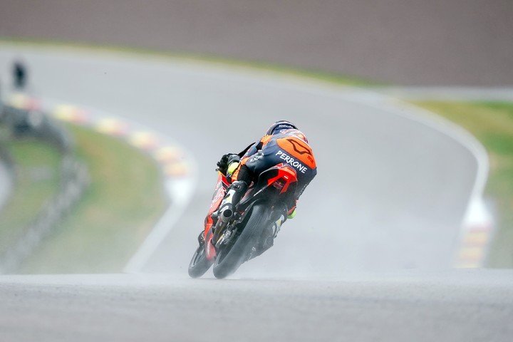 Valentín Perrone partirá 15° en Alemania. (Prensa Tech3)