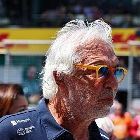 La reacción de Flavio Briatore y qué dijo tras el trompo y palo de Franco Colapinto