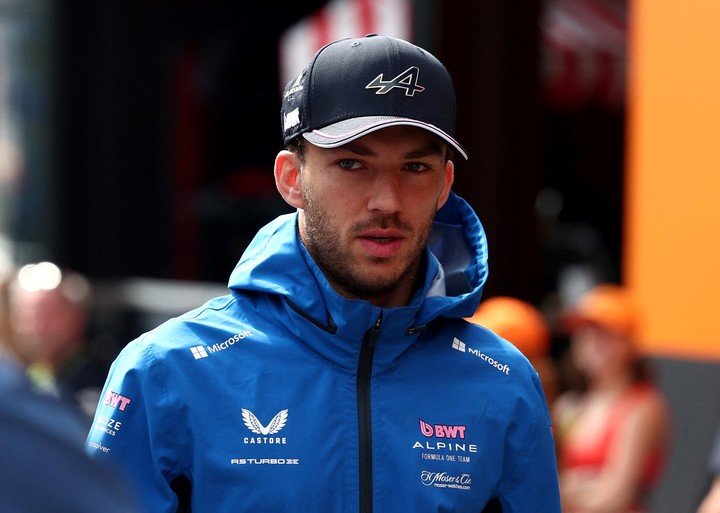 Gasly buscará seguir con su racha de puntos en Hungría. (REUTER)