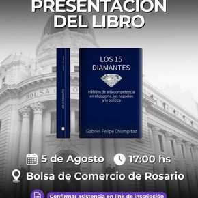 “Los 15 Diamantes”, un libro sobre la alta competencia