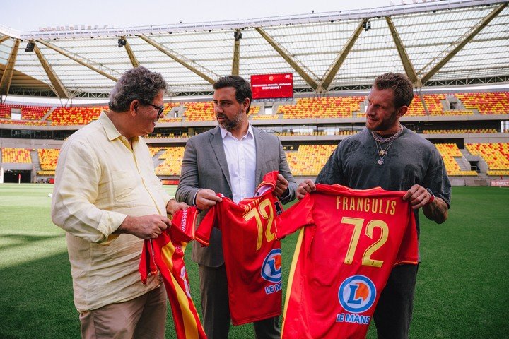 Gomez y Frangulis. (Foto: LeMansFC)