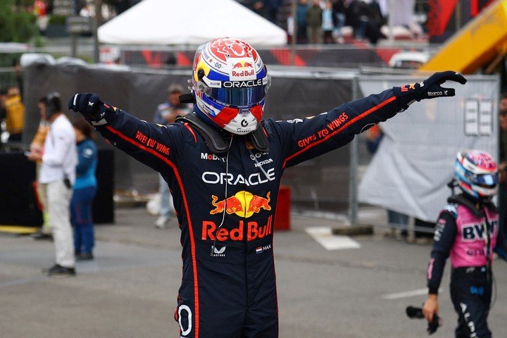 Max Verstappen ganó el GP de Azerbaiyán. REUTERS