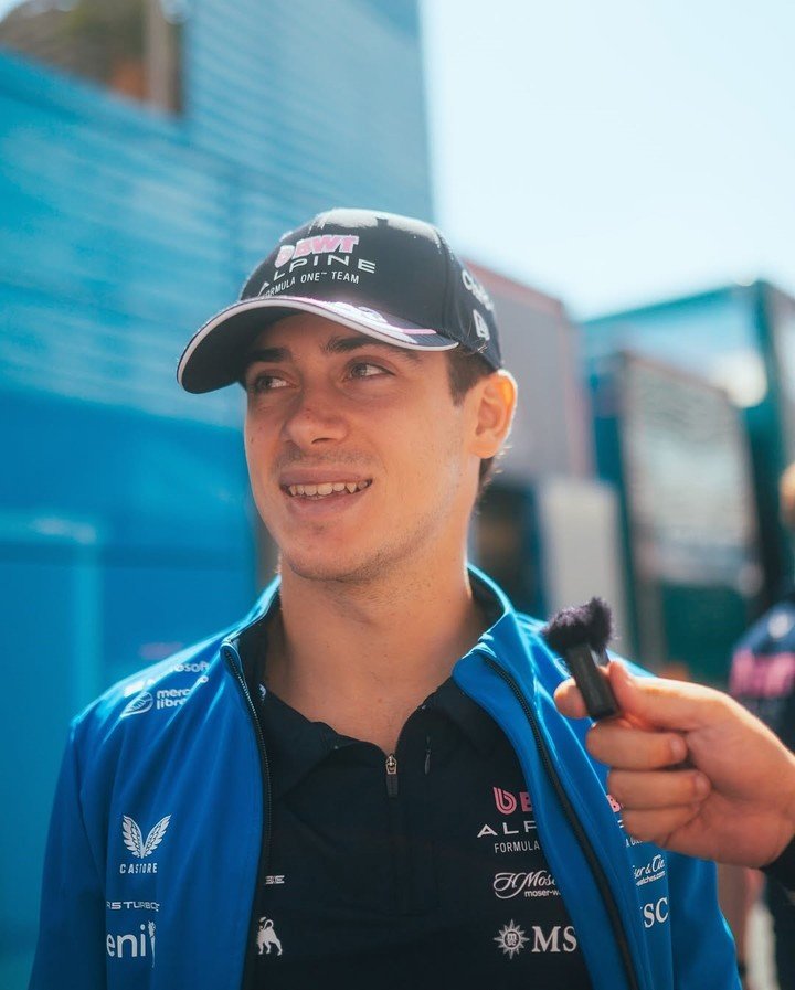 Colapinto, de media day en Monza. (@alpinef1team)