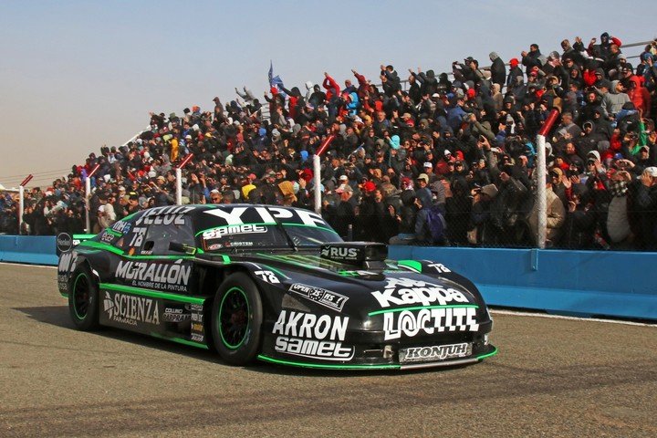 Agustín Canapino, quien viene de ganar en la fecha anterior, el año pasado en San Luis. (Foto: Berna Bosco)