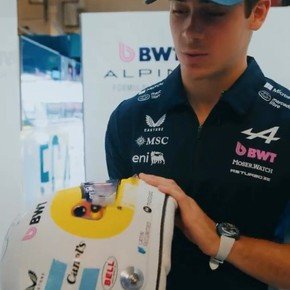 La historia oculta del llamativo diseño que tiene el casco de Colapinto en el GP de Austin