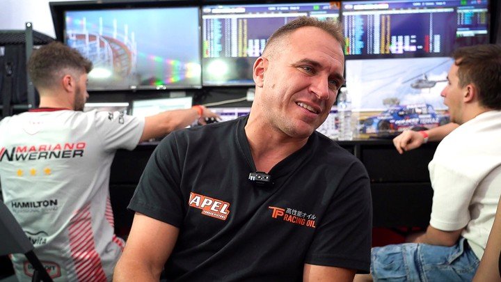 Mariano Werner mano a mano con Olé.