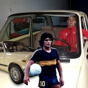 La historia que une a Diego Maradona con Nicolás Varrone, el argentino que debutará en la F2 y sueña con la F1 