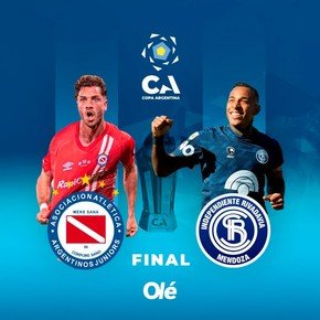Cuándo se jugará la final de la Copa Argentina entre I. Rivadavia y Argentinos
