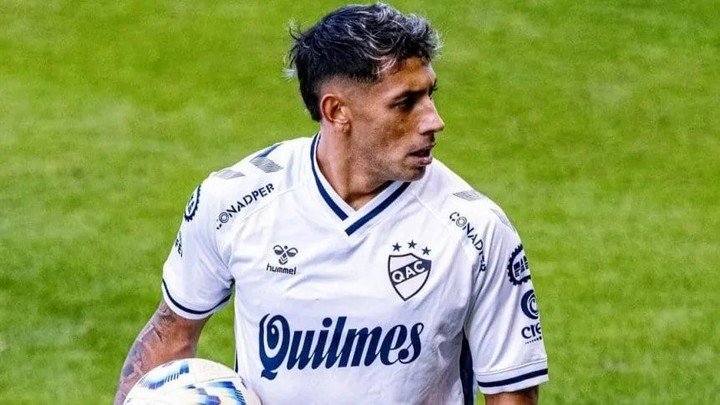 Leandro Allende, jugador de Quilmes.