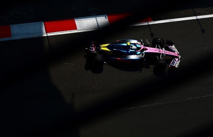 Franco Colapinto, durante los entrenamientos de este viernes en el circuito mexicano.
(REUTERS/Eloisa Sanchez)