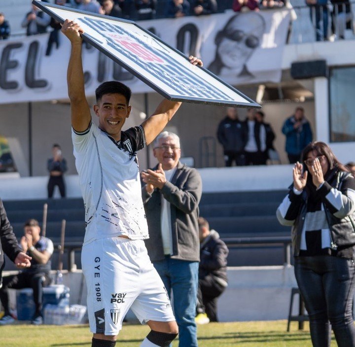 Los números de Recalde en Gimnasia (M).
