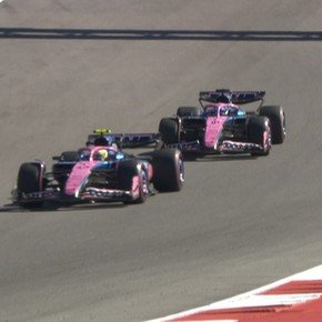 Así fue la gran maniobra de Franco Colapinto para adelantar a Gasly en el cierre del GP de Estados Unidos