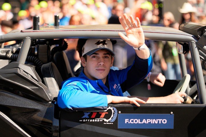 El equipo dio las razones de la orden hacia Colapinto. (AP Photo/John Locher)