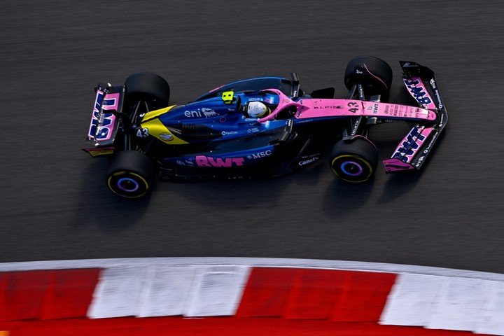 Franco Colapinto buscará sumar sus primeros puntos con Alpine este domingo en la carrera en Austin.
(Jerome Miron-Imagn)