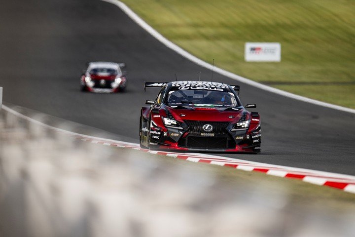 El Lexus de Pechito López en acción. (Prensa WEC)