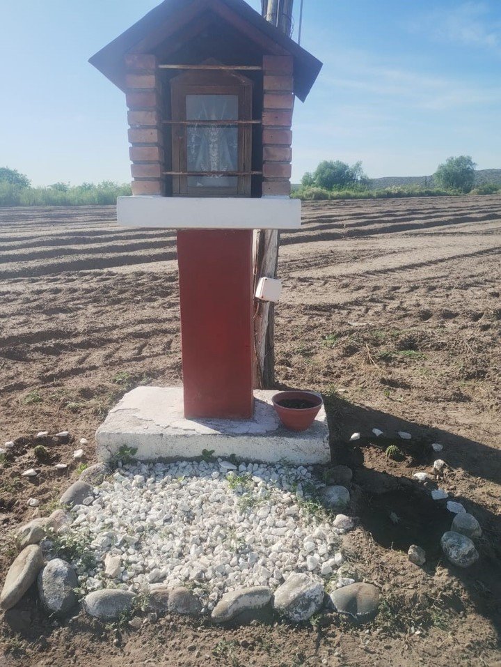 Edith Salvi descansa en San Rafael, Mendoza. Su lugar en el mundo.
