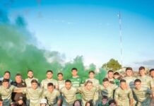 Estudiantes de Caseros golpeó primero en la semi del Nacional y se ilusiona