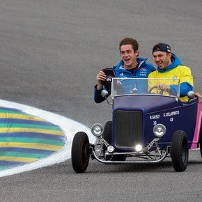 Franco Colapinto: "De positivo... los fans y el contrato, no mucho más"