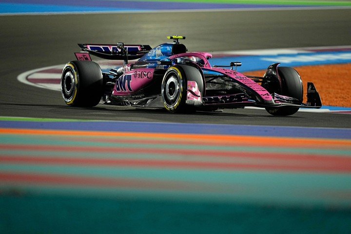 El Alpine de Franco Colapinto (AP).