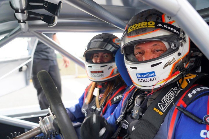 Todo listo para dar unas vueltas en el Mouras de La Plata.