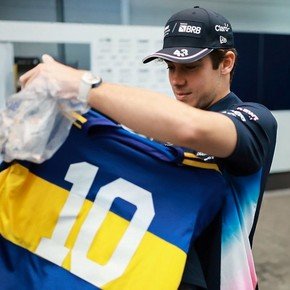 Colapinto contó a qué piloto de F1 invitaría a la Bombonera: "Se volvería loco"