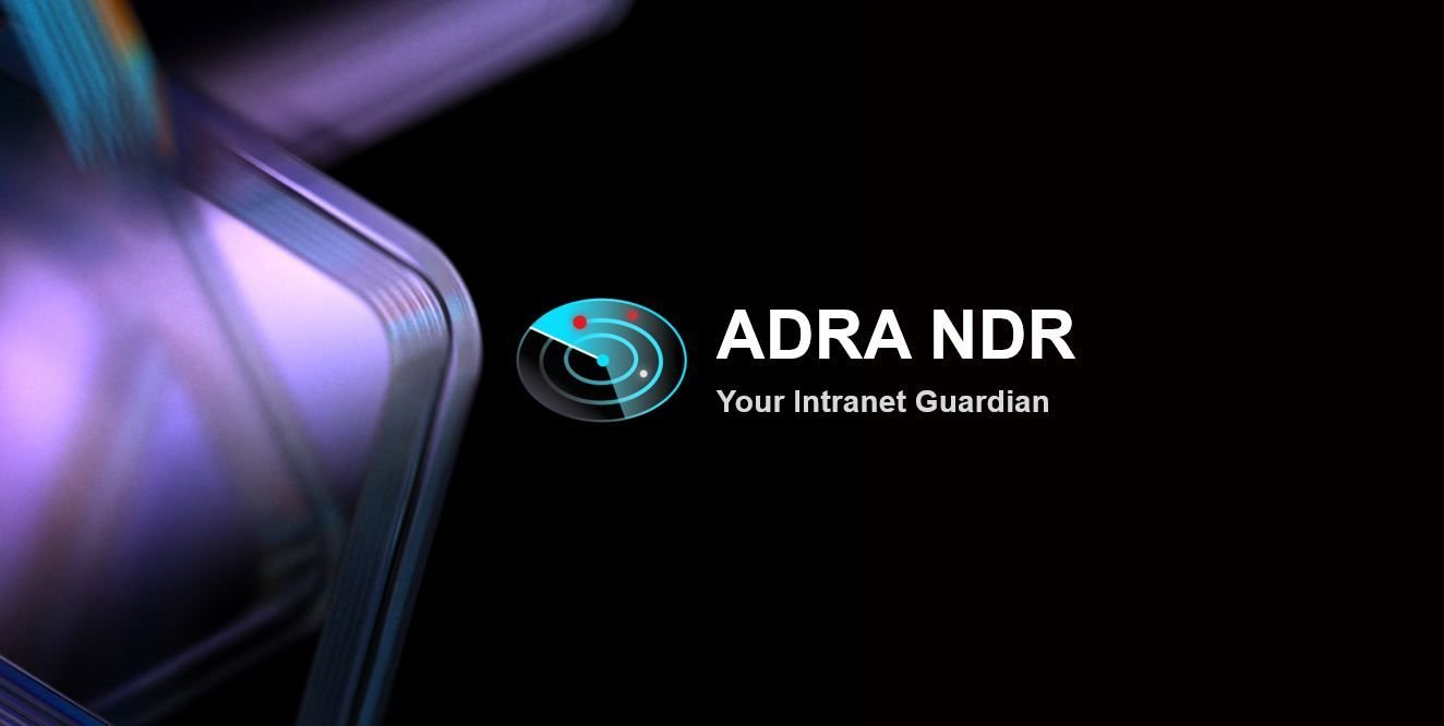 Logo de ADRA NDR, la solución de Detección y Respuesta de Red de QNAP para la ciberseguridad.
