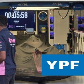 Video: así queda tapado y guardado en Parque Cerrado el Alpine de Franco Colapinto