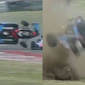 Espeluznante accidente en La Pampa: cuál es el estado del piloto afectado