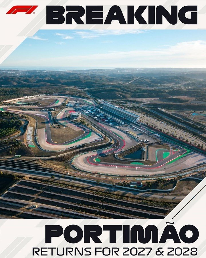 El anuncio de la F1. (FOTO: Instagram)